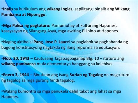 Kasaysayan ng pag unlad ng wikang pambansa ng Pilipinas.